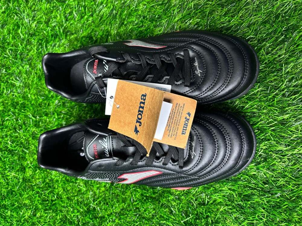 Joma Aguila 2301 Turf Soccer Shoes Black Red